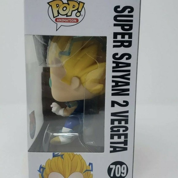 Funko POP! Super Saiyan 2 Vegeta #709 PX Exclusive Dragon Ball Z Pop - Picture 2 of 2